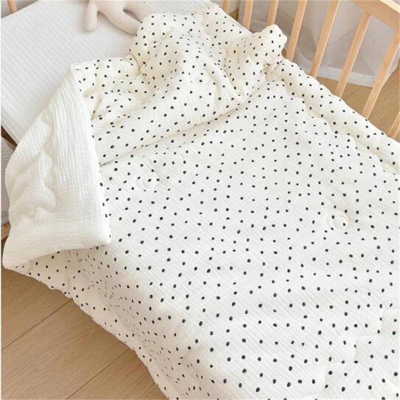 Bébé nouveau-né Unisexe Couverture Hiver Coton Tricoté Bébé Lit de Couchage Couvre Courtepointes Béb
