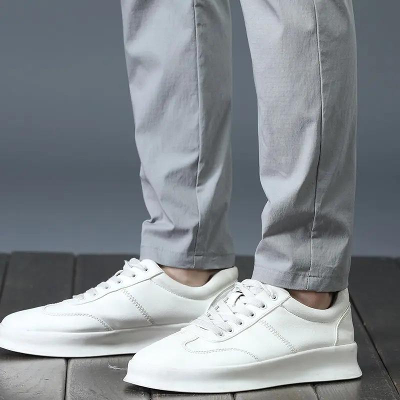 Pantalon de Golf en soie glacée pour hommes, mi-poids, décontracté, pantalon de sport, Design Simple
