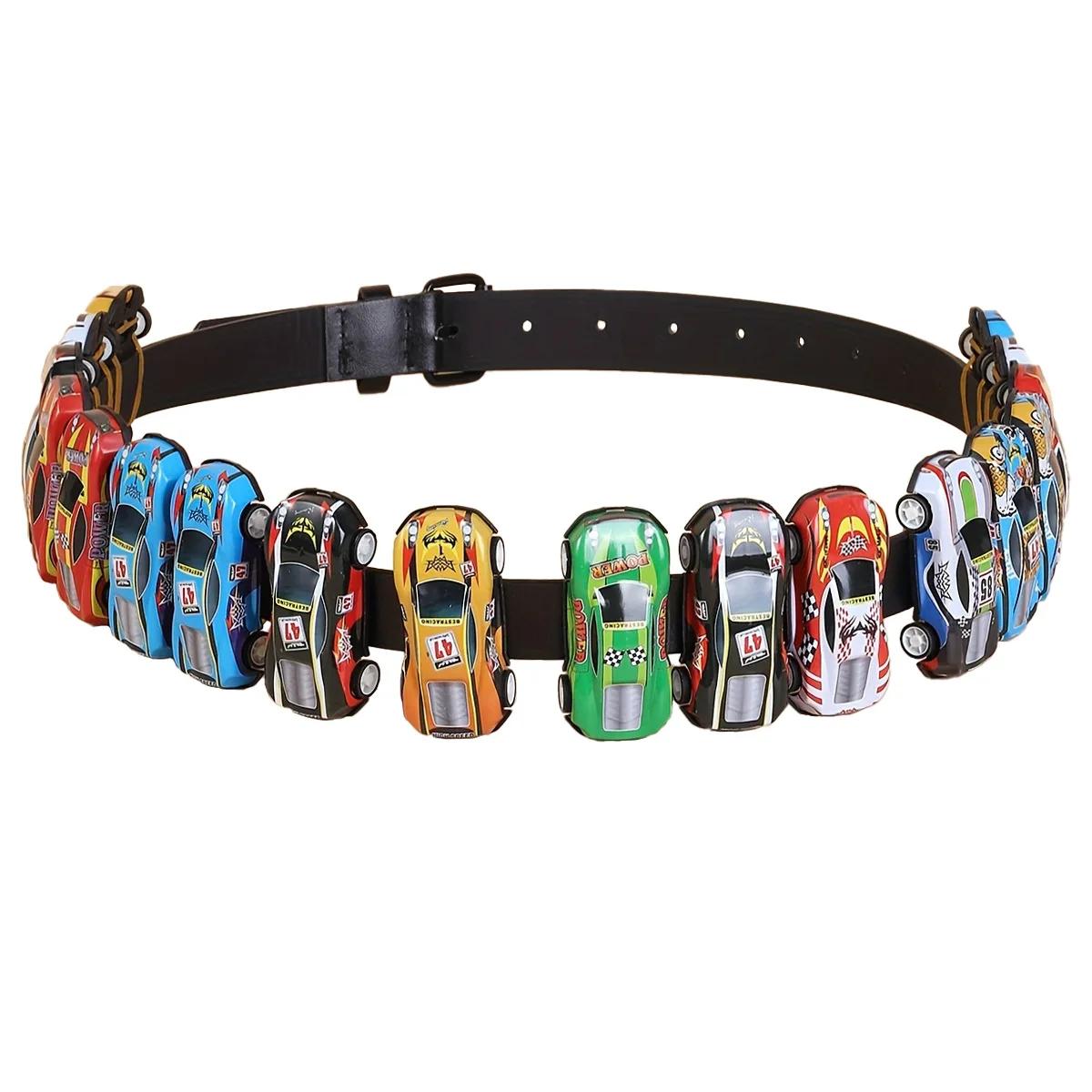 Nouvelle personnalité colorée voiture taille ceinture chaîne Punk jeunesse Style ceinture avec multi