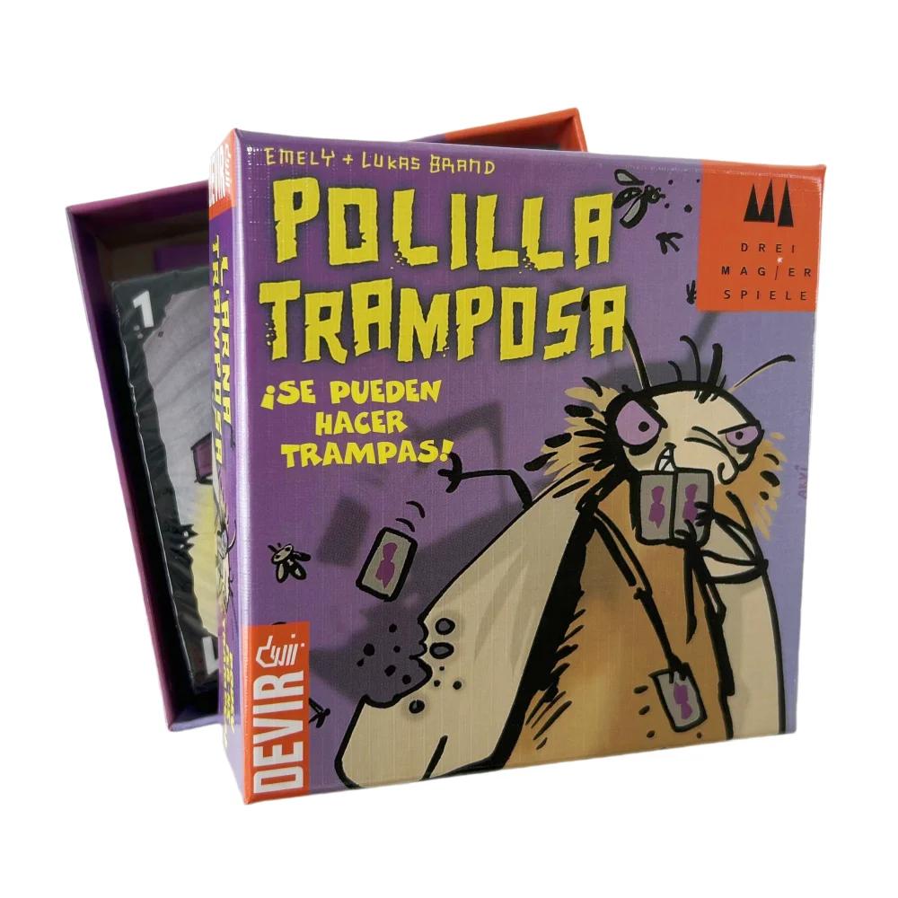 Mogel Motte Polilla Cards Jeu de société Devir-jeu fauve triche/Royal Xiaoqiang Cheating Moth Cards