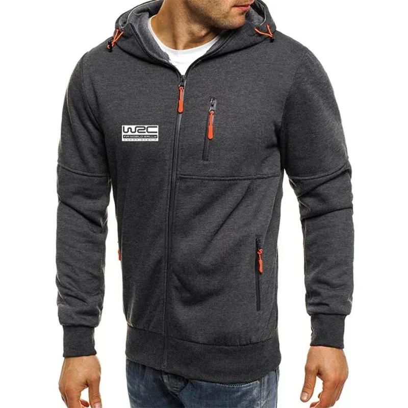 Nouveau printemps automne hommes championnat du monde des rallyes WRC Logo impression mode à capuche