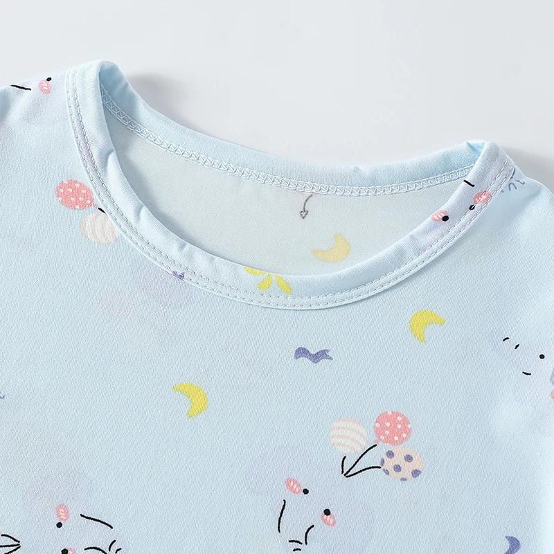 Ensemble 2 pièces pour enfants, short à manches courtes imprimé de dessins animés mignons, pour garç
