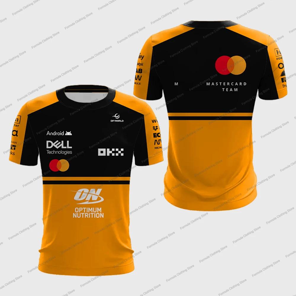 Nouveau T-shirt de course Oscar Piastri 81 2026 Norris 1 Pilote Sports de plein air Séchage rapide H