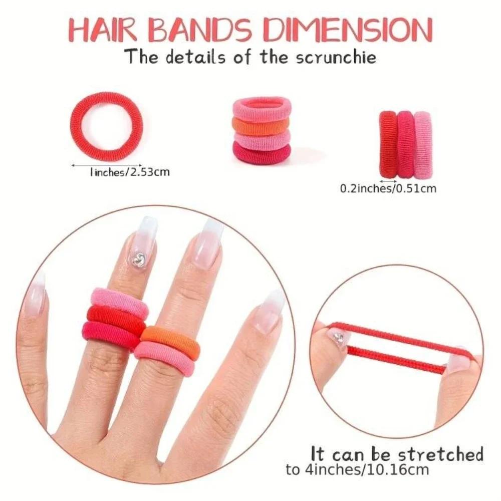 Bandes de cheveux élastiques queue de cheval tenir cheveux cravate bandes de caoutchouc Scrunchie ch