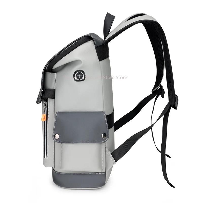 Sac à dos urbain pour homme avec chargement USB, sac à dos imperméable pour ordinateur portable, gra