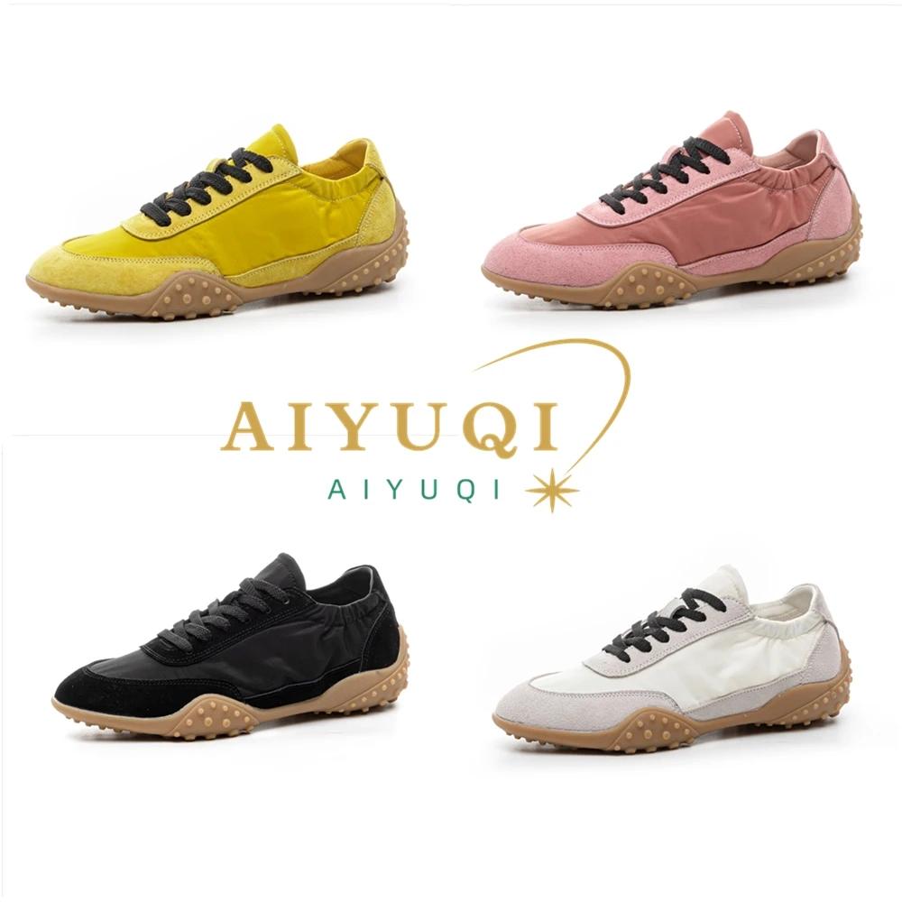 AIYUQI Baskets plates antidérapantes pour femmes, Nouveauté 2026, Chaussures de sport et de skateboa