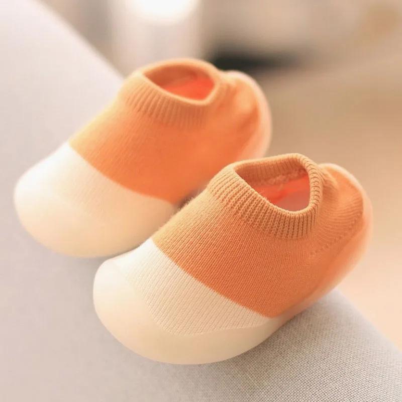 Chaussures bébé premiers marcheurs confortables garçons filles enfants en caoutchouc doux semelle an
