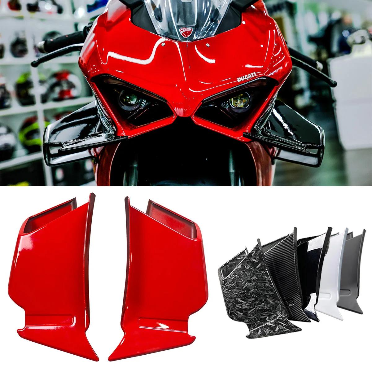 SEMSPEED-Couvercle d'embout d'aile de carénage pneumatique côté droit, protecteur en plastique ABS,
