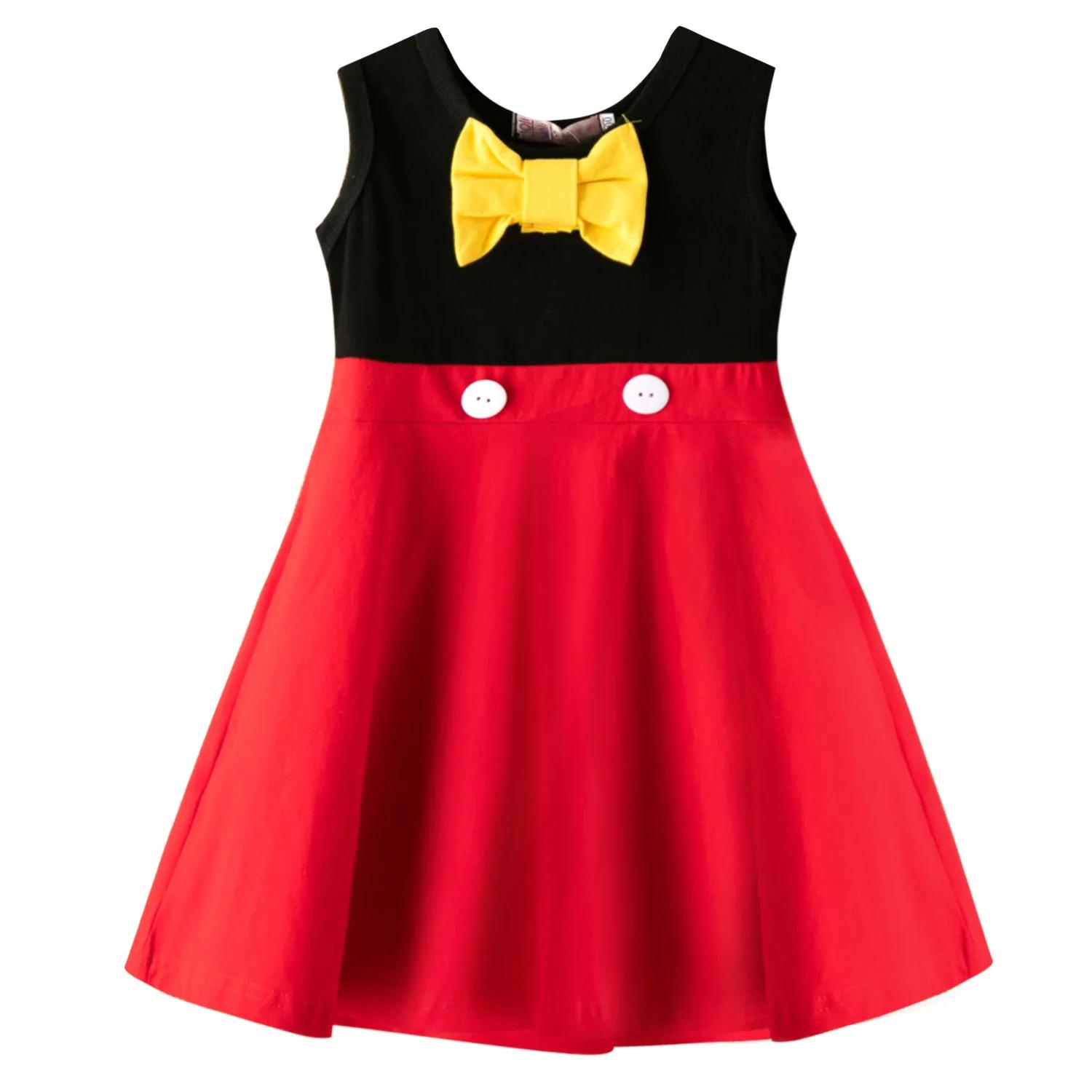 Robe de Costume Disney Lilo & Stitch pour petites filles, Cosplay hawaïen, été, feuilles d'érable bl