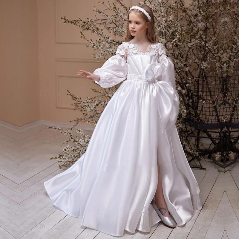 Robe de princesse élégante pour filles, idéale pour les spectacles de piano, les anniversaires, les