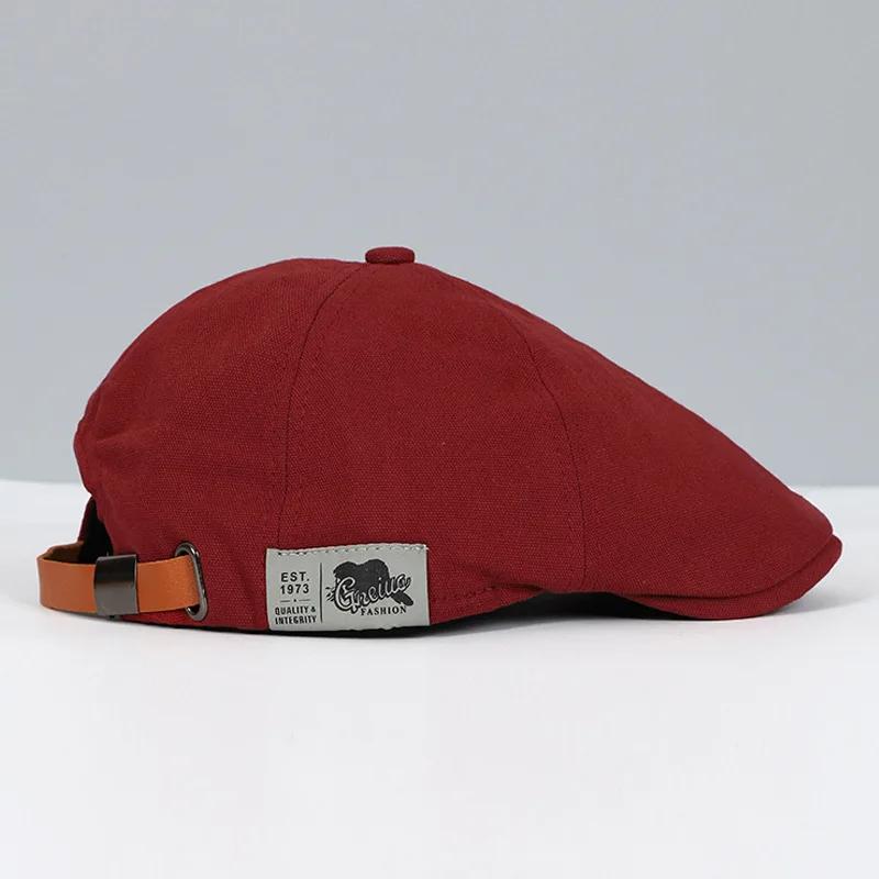 Casquettes en coton Peaky Blinders pour hommes, bérets de Style occidental britannique, casquette de