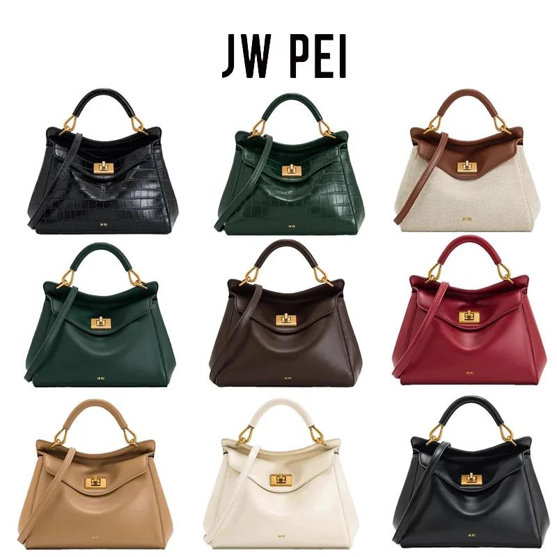 JW PEI – sac à boucle printemps-automne, sac à bandoulière en cuir véritable, sac à boucle haut de g