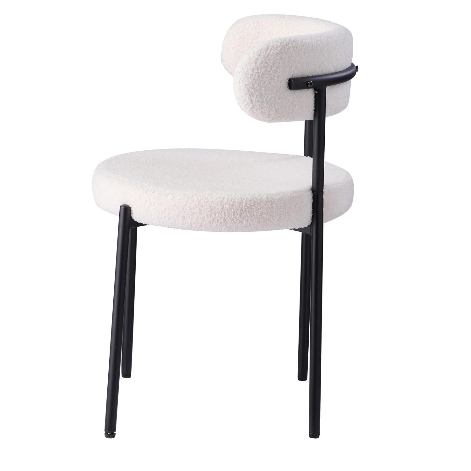 EGOONM 2/4/6 pièces chaises de salle à manger de Style nordique chaises de cuisine rembourrées avec