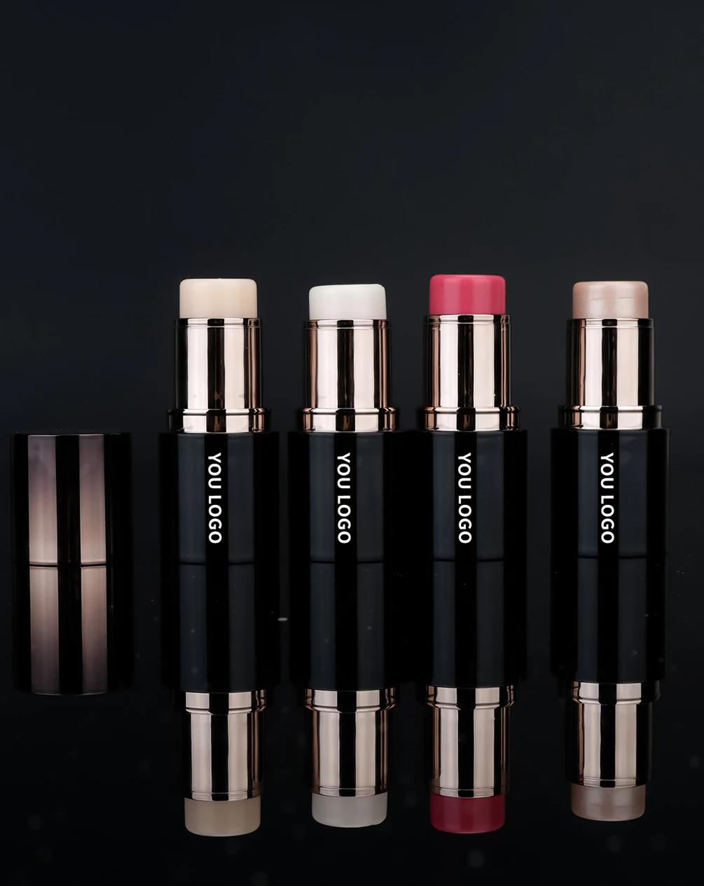 Bâton surligneur de marque privée 7g, Logo personnalisé, mat, Contour, imperméable, longue durée, éc