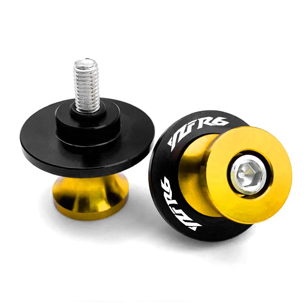 Bobines de bras oscillant M6 vis de support de curseur pour YAMAHA YZF-R6 YZFR6 1999-2001 2002 2003