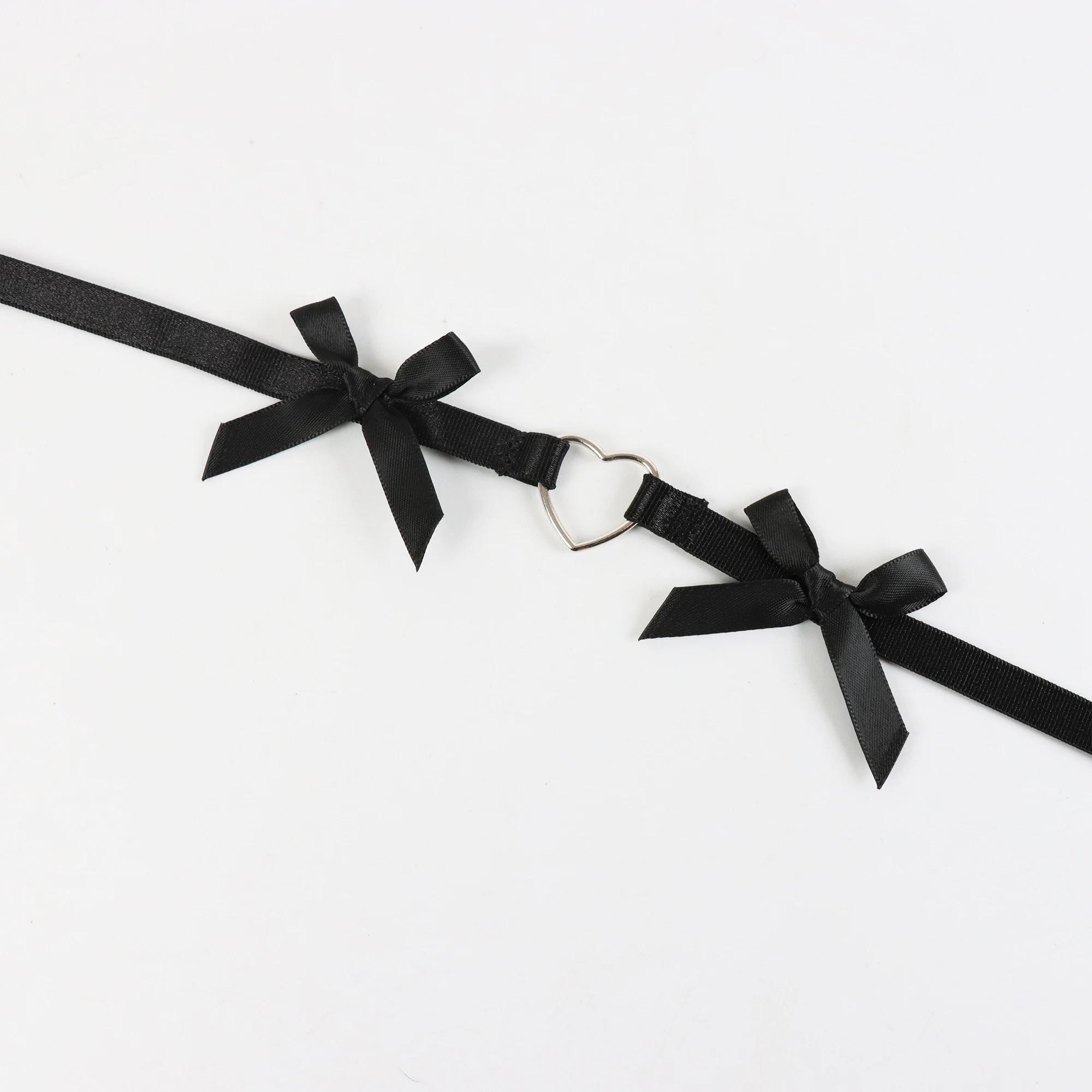 Jarretelles de jambe de mariée Love Lolita, anneau de jambe à nœud élastique, anneau de cuisse, jeu