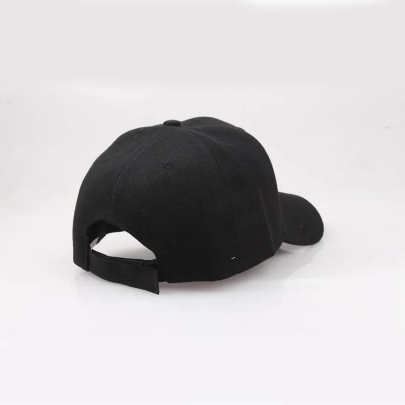 Casquette de baseball pour hommes et femmes, casquette noire, solide, document, snapback, casquettes