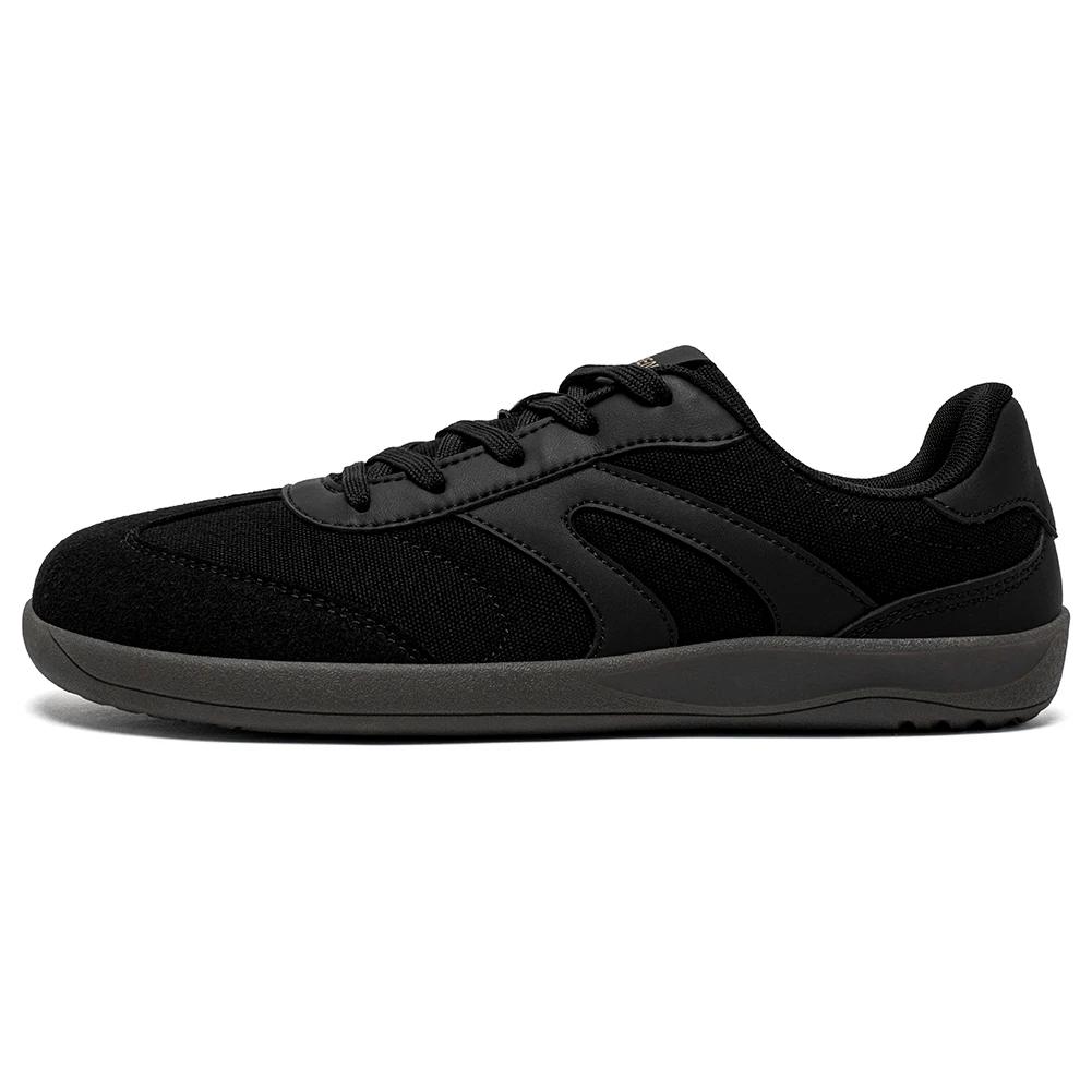 HOBIBEAR pieds nus baskets à bout large unisexe zéro goutte minimaliste chaussures en toile antidéra