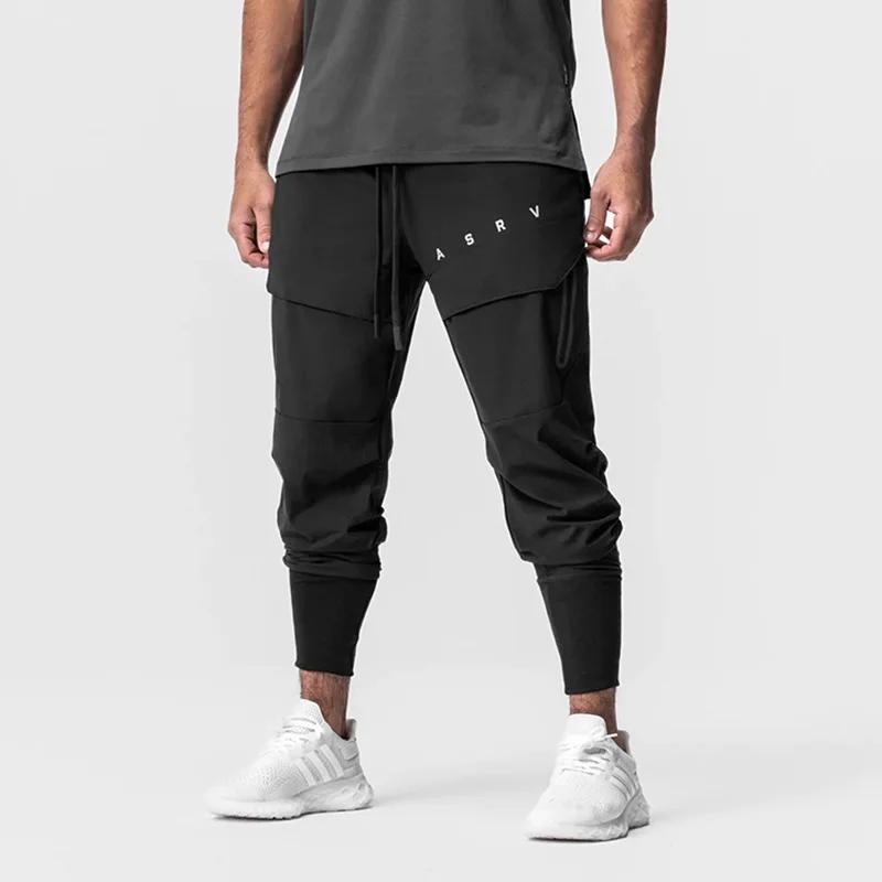 Pantalon de jogging cargo multi-poches à séchage rapide pour homme – Idéal pour la gym, le fitness,