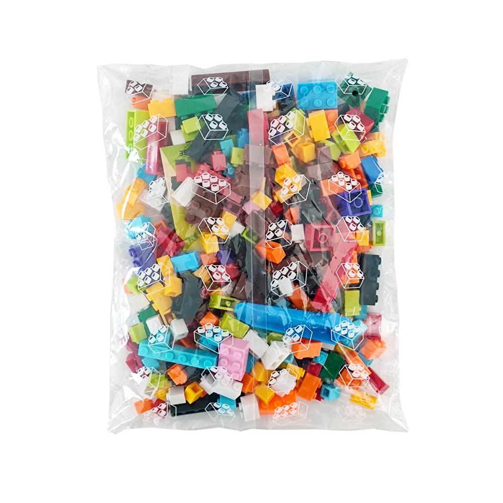 120/240 pièces blocs de construction Lot Pack ville briques classiques triées par couleur briques bl