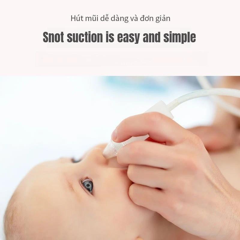 Aspirateur nasal pour bébé, pompe manuelle puissante, aspirateur nasal silencieux, aspirateur nasal