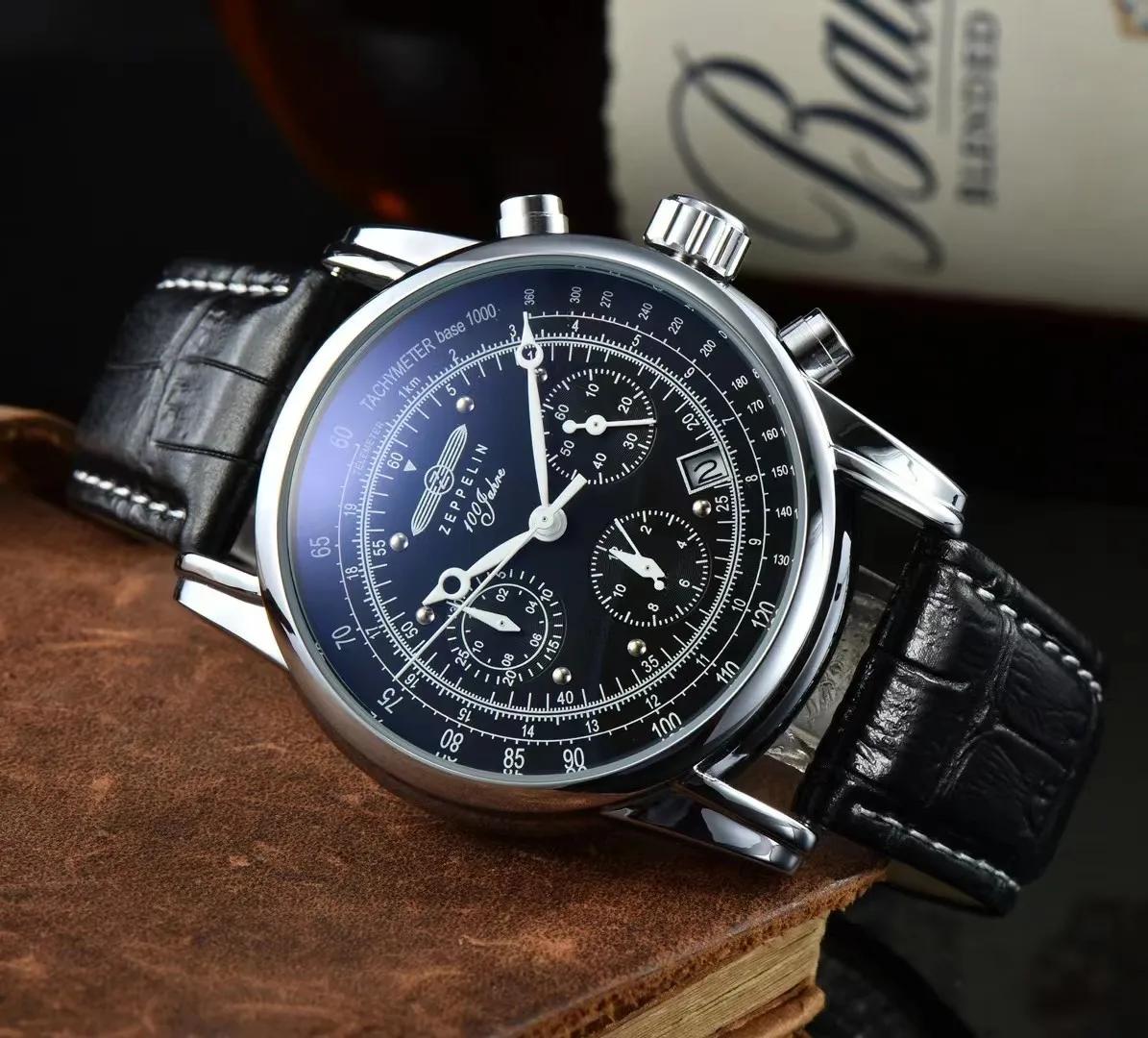 Nouveau Zeppelin Version dirigeable montre commémorative pour hommes rétro affaires loisirs montre p