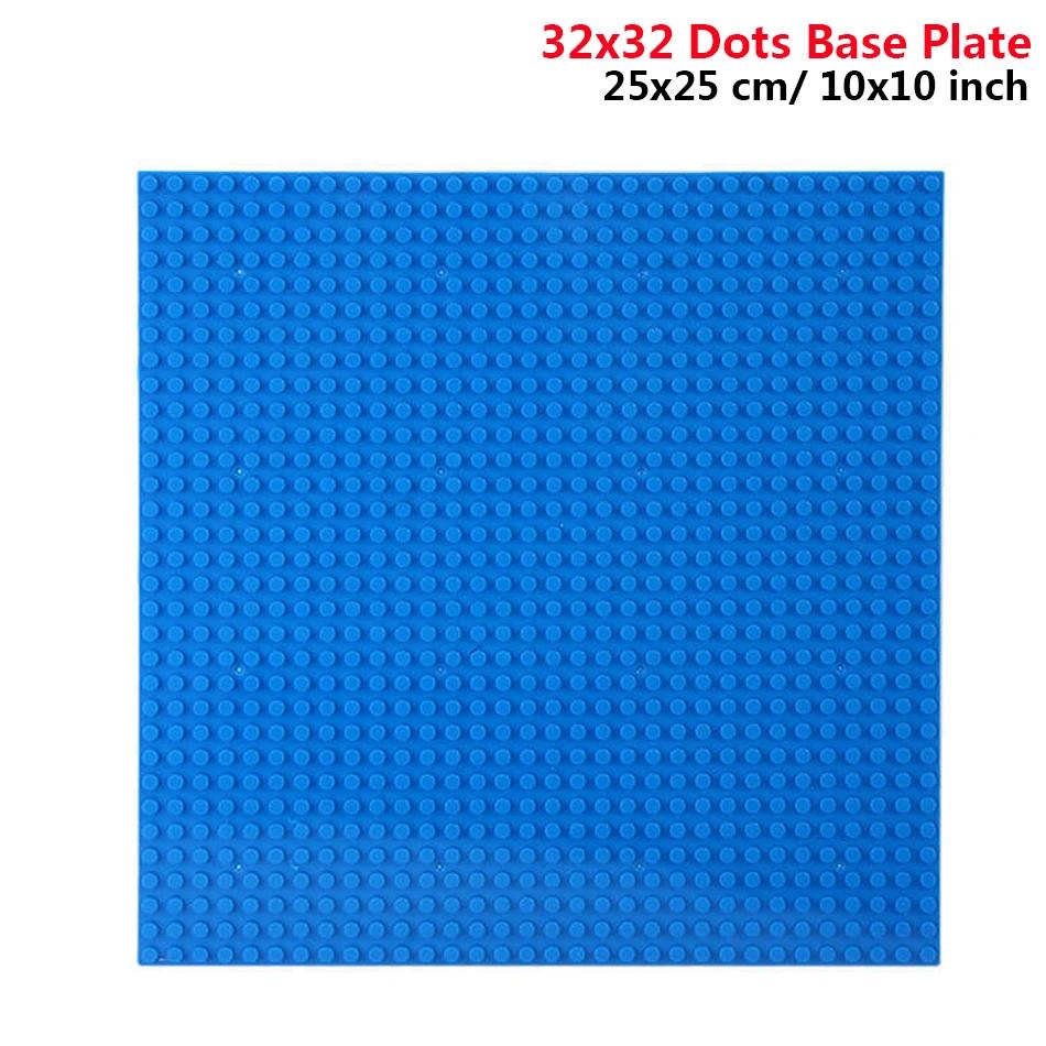 Blocs de construction classiques 32x32 32x16 points, plaque de Base MOC, briques de petite taille, p