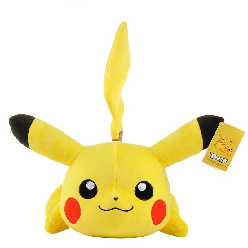 POELLsimplifié-Peluche Authentique de Dessin Animé pour Enfant, Jouet Doux et Mignon, Gengar, Pikach