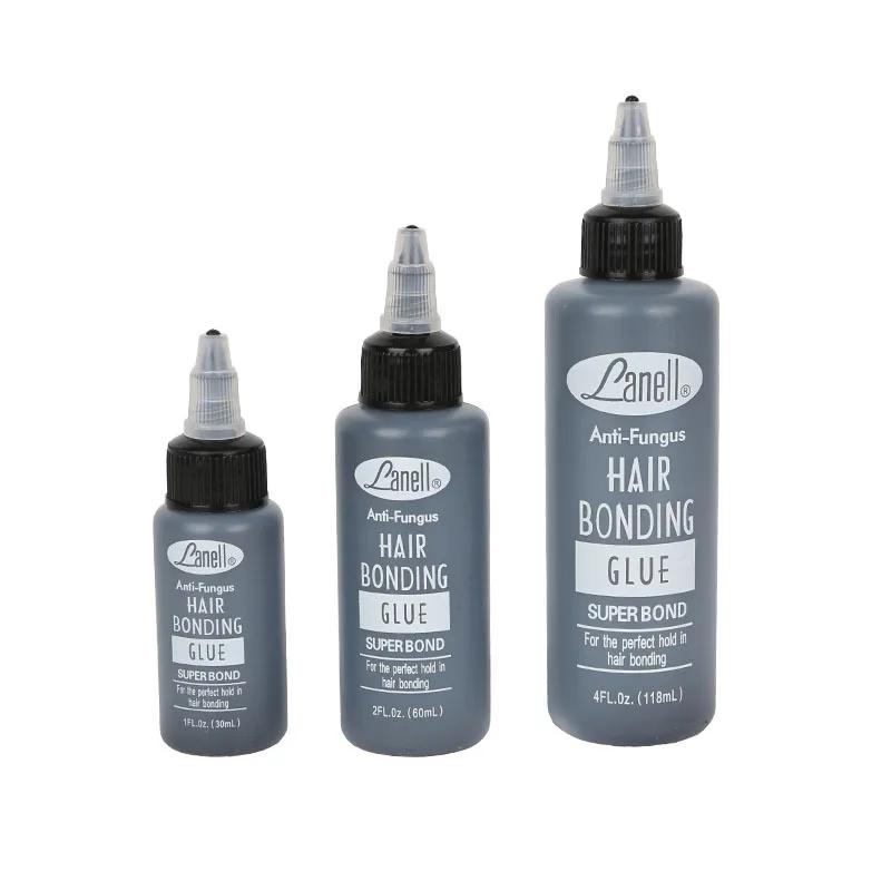 Colle de liaison pour cheveux noirs Lanell, vente en gros, anti-champignon