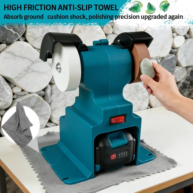 Meuleuse électrique sans fil Electric Goddess 200W pour batterie Makita 18V Pierre à polir et à af