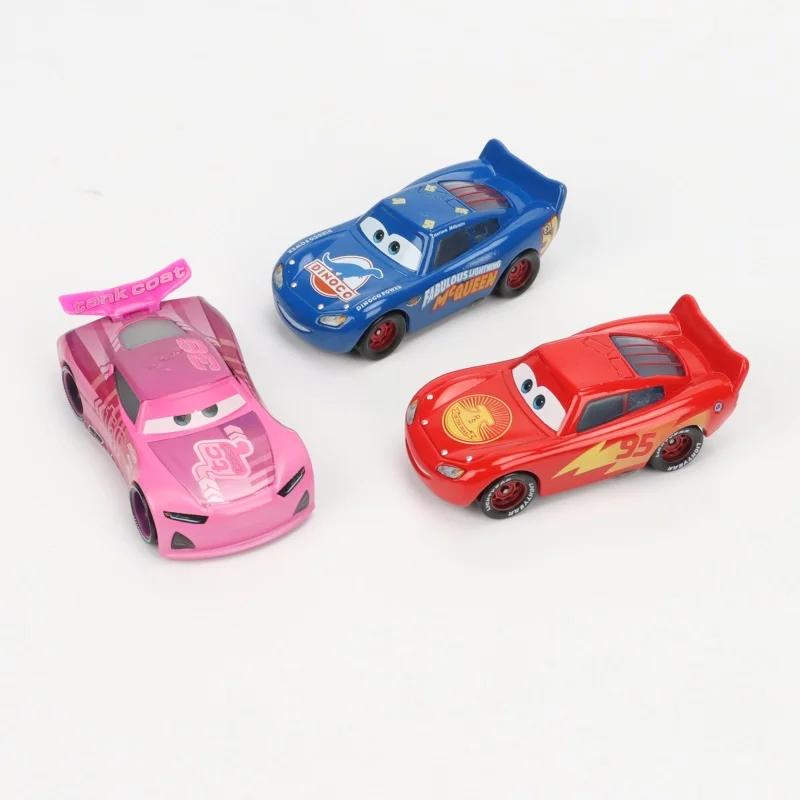 34 Styles voiture jouet Disney Pixar voitures de course Lightning McQueen 1:55 métal moulé sous pres