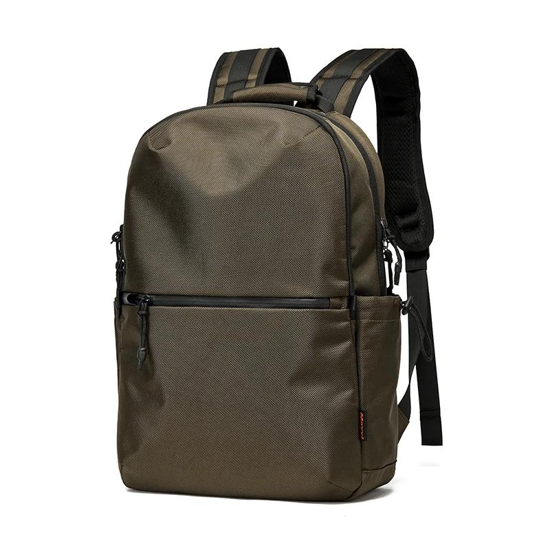 Style Simple étanche grande capacité hommes voyage sac à dos noir marron extérieur sac à dos 16 pouc