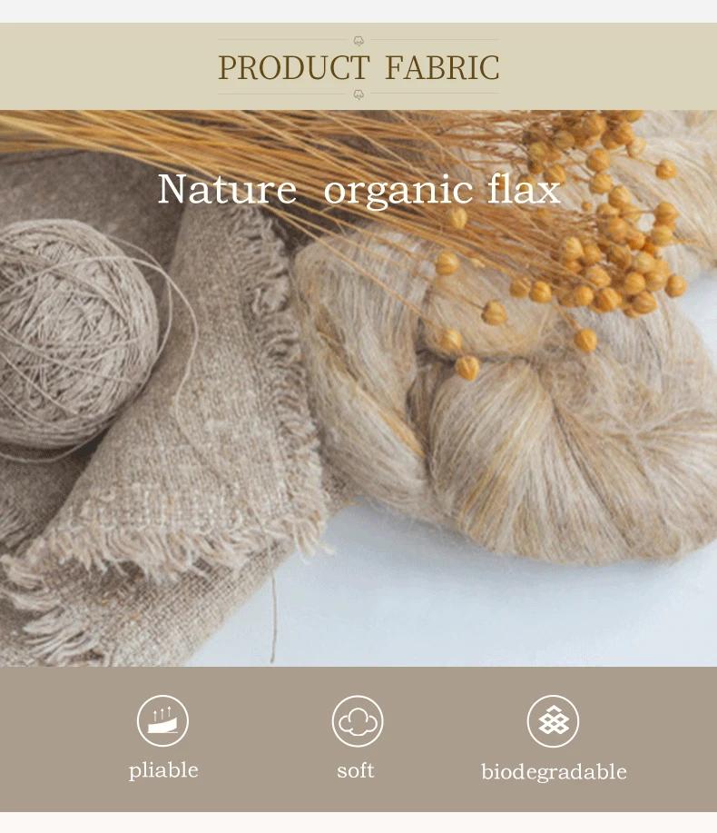 Housse de couette 100% lin français naturel, douce et confortable, Queen, Textile de maison Durable
