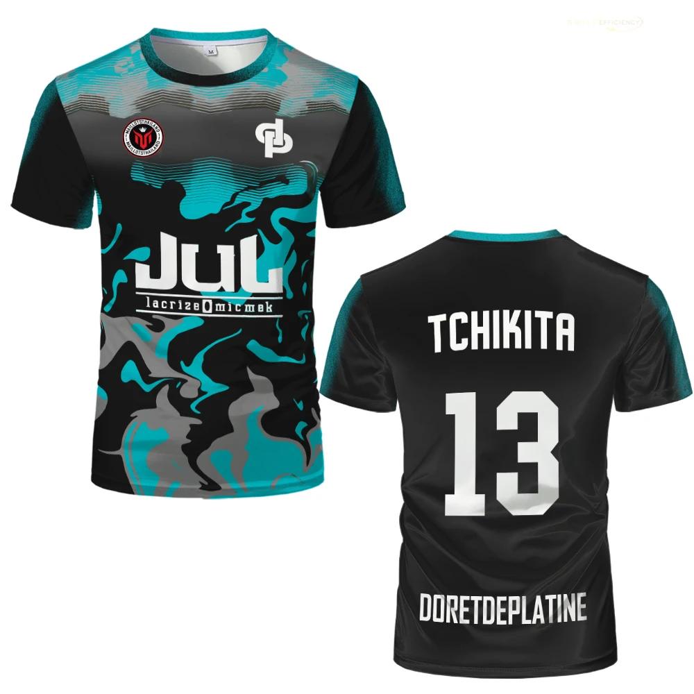 Nouveau Maillot D'été JUL Jersey Tchikita Jeunesse Respirant À Séchage Rapide Formation Football T-s