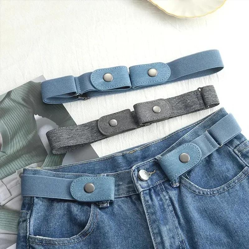 Bandeau élastique ajustable en toile 2024, ceinture invisible, sans structure, environnement pour fe