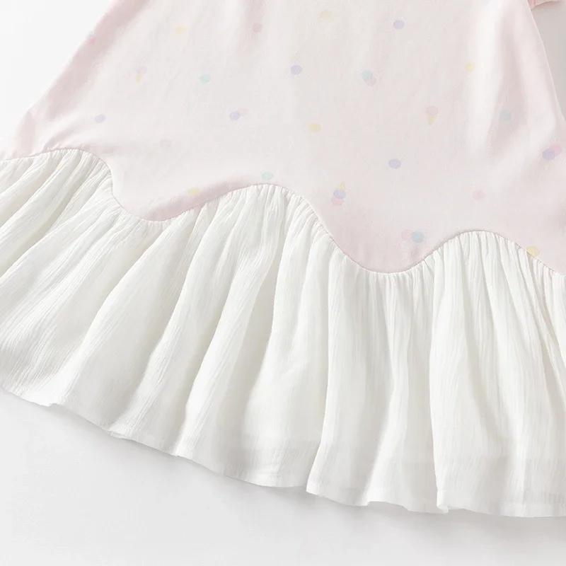 Dave Bella – robe d'été pour filles, élégante, douce, mignonne, robe de princesse pour enfants, mode