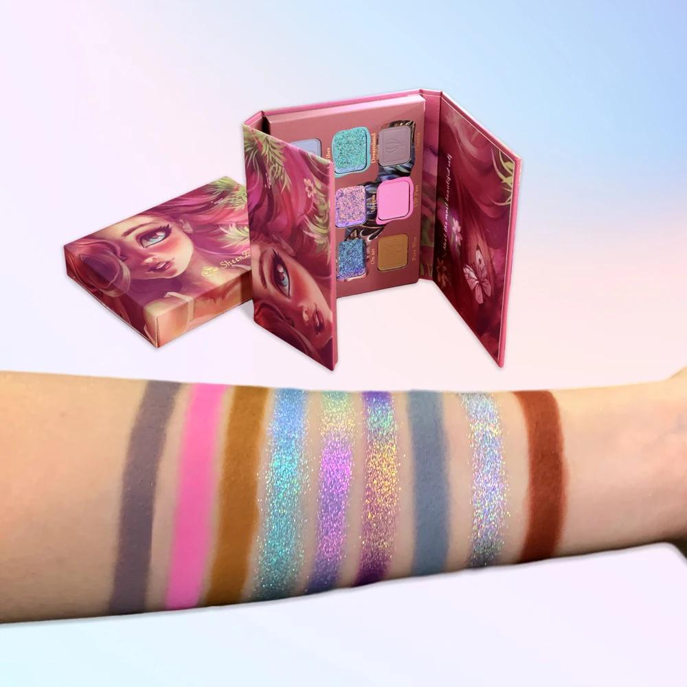 Sheeneffect-Palette de fards à barrage de haute qualité, produits de maquillage professionnels, cosm