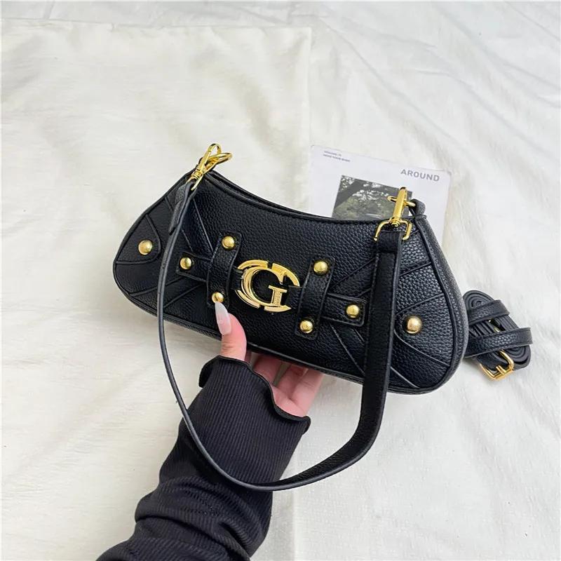 Nouveau sac bandoulière moto pour femme, sac à l'épaule décontracté de haute qualité, style Hot Girl