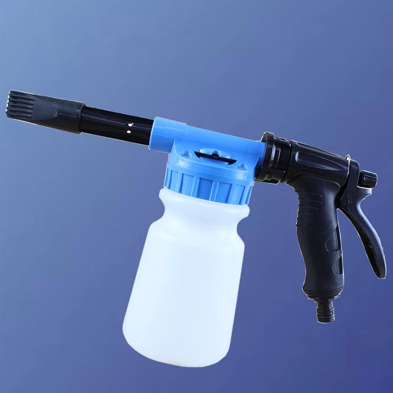 Buse de mousse de lavage de voiture réglable 1L, pistolet à mousse de lavage de voiture, Pot de mous
