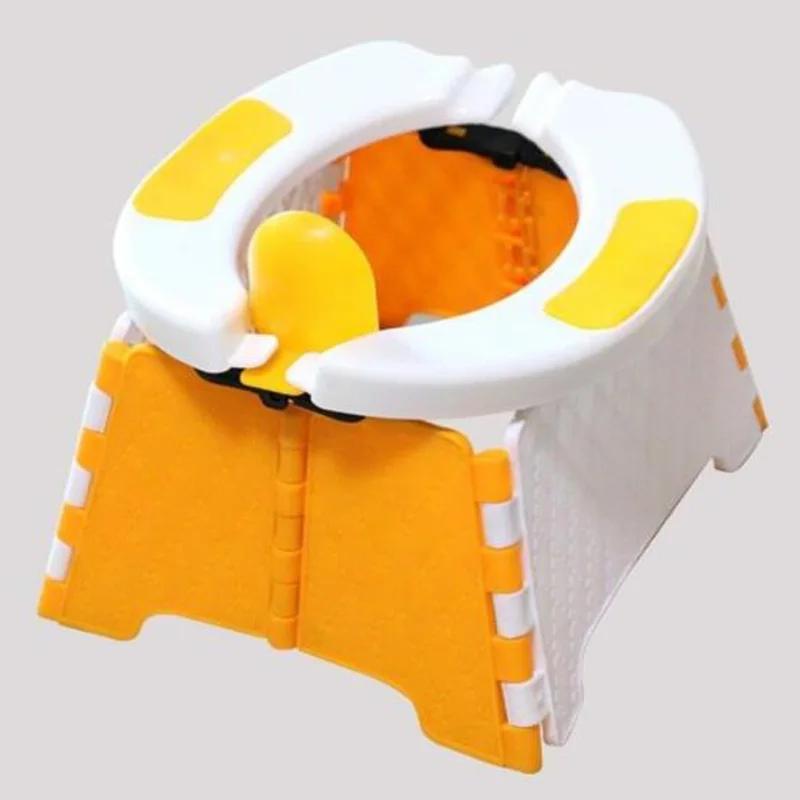 Nouveau Petite toilette de voiture portable pliable de voyage en plein air pour enfants