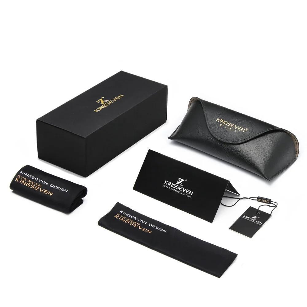 KINGSEVEN – lunettes de soleil polarisées sans monture en aluminium et magnésium, pour hommes/femmes