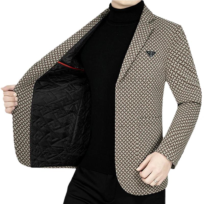 Nouvelle Collection Printemps 2026 – Blazer Homme Décontracté Chic pour le Bureau – Veste de Costume