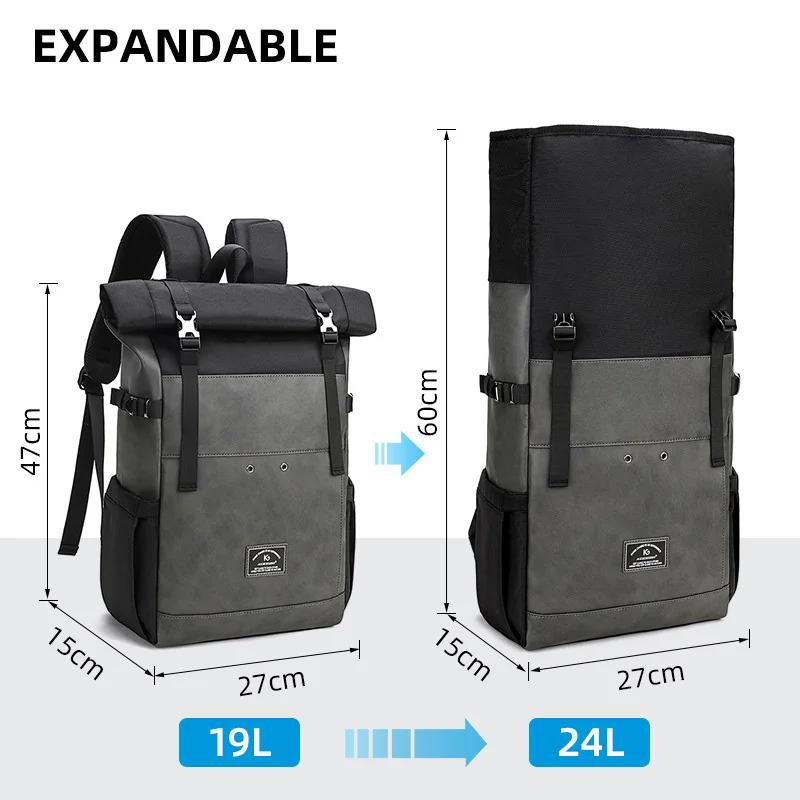 Nouveau sac à dos de grande capacité sac de voyage sac à dos pour ordinateur portable hommes sac à d