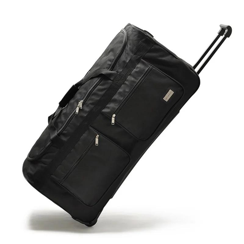 32 "40" pouces grande capacité chariot bagages bagages roulants étanche Oxford sac polochon sac à ro