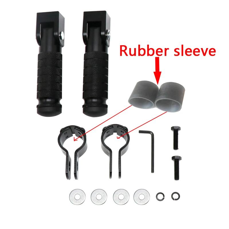 Pince de 22-27/30-35mm, pièce de moto en aluminium CNC, pédales universelles, repose-pieds pliés, mo