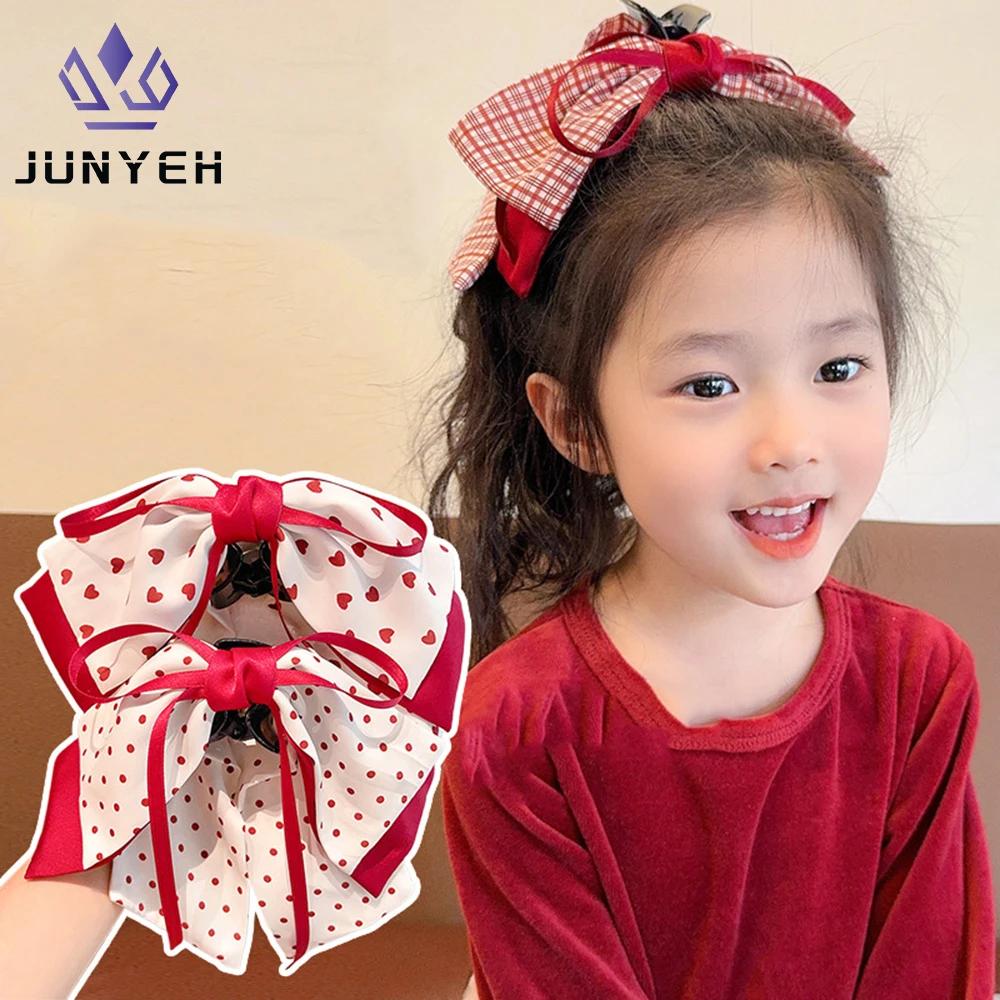 Pince à cheveux princesse à pois pour filles, épingle à cheveux douce, pince à cheveux pour enfants,