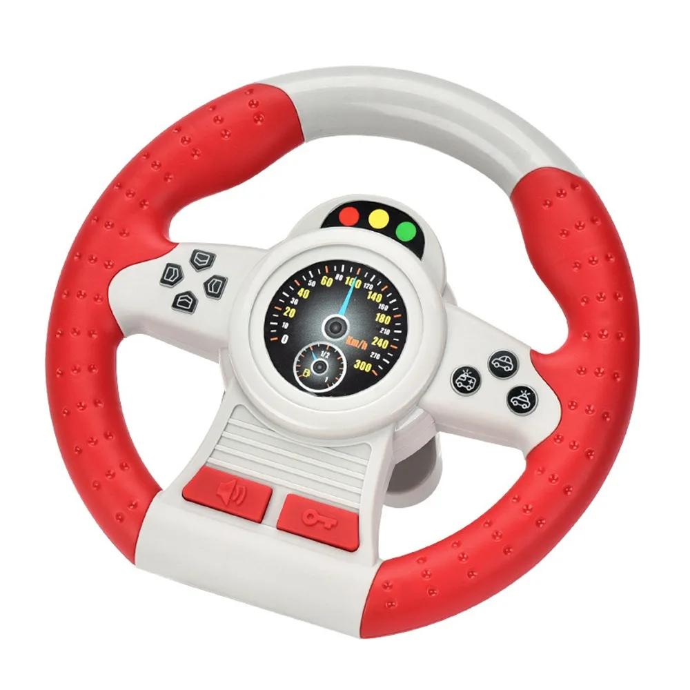 360 ° Volant de simulation multifonctionnel pour copilote, jouet interactif Montessori pour l'éduc