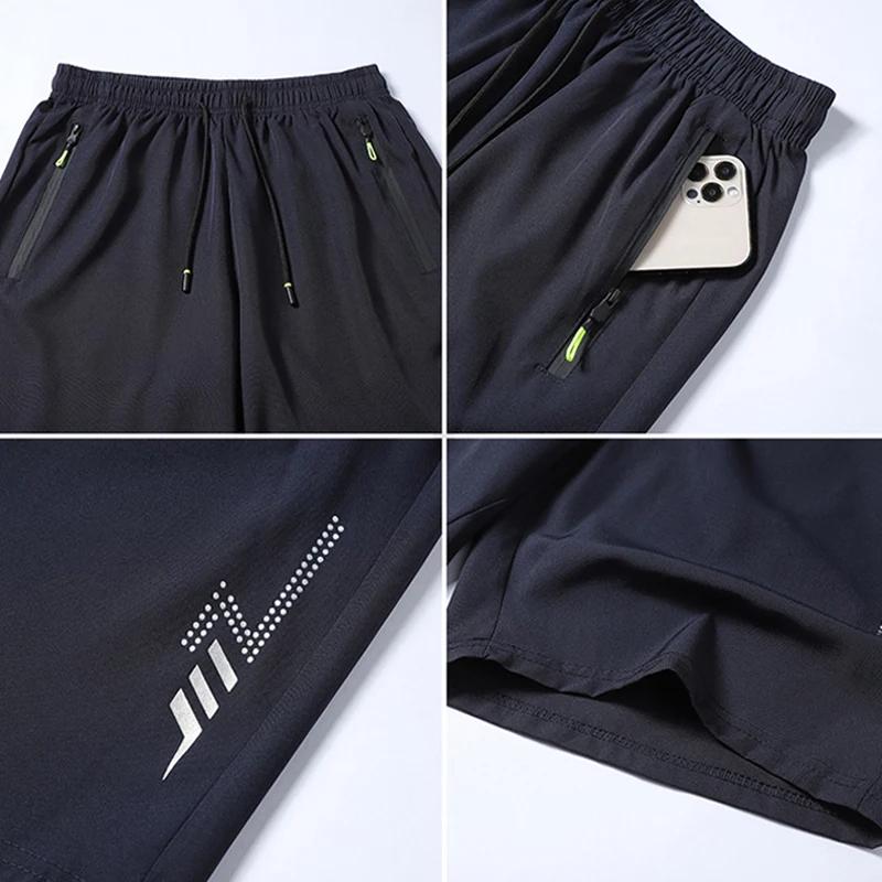 Short à séchage rapide pour hommes, pantalon court de planche, de sport, respirant, décontracté, éla