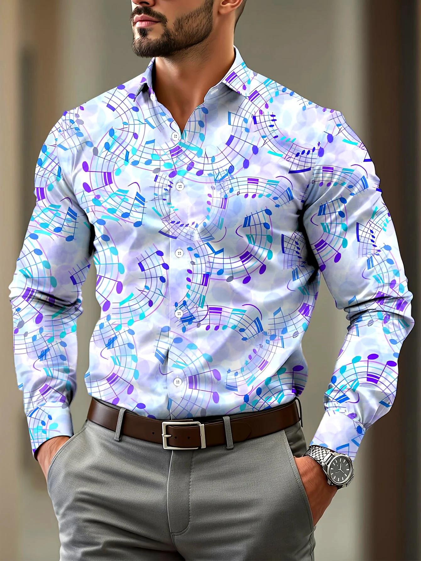 Chemise élégante à manches longues pour hommes, chemise boutonnée décontractée adaptée à un usage qu
