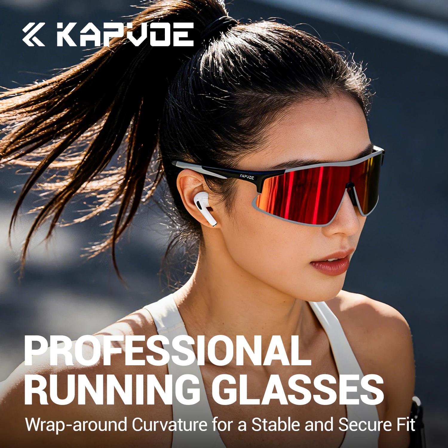 Kapvoe – lunettes de soleil de sport pour hommes, nouvelles lunettes photochromiques pour cyclisme,